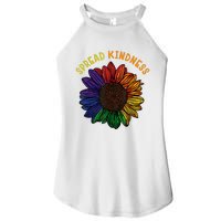 Be Kind Spread Kindness Women’s Perfect Tri Rocker Tank