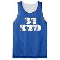 Be Kind Sign Language Hand Talking Teachers Interpreter Gift Great Gift Mesh Reversible Basketball Jersey Tank