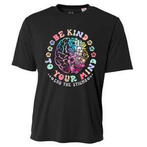 Be Kind To Your Mind End The Stigma Mental Health Awareness Cooling Performance Crew T-Shirt