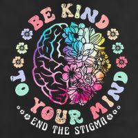 Be Kind To Your Mind End The Stigma Mental Health Awareness Adult Drive Performance Visor