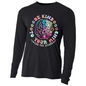 Be Kind To Your Mind End The Stigma Mental Health Awareness Cooling Performance Long Sleeve Crew