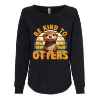 Be Kind To Otters Gift For OtterS Day Otter Lover Womens California Wash Sweatshirt