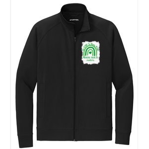 Be Kind To Your Mind,Mental Health Matters, Autism Awareness Stretch Full-Zip Cadet Jacket