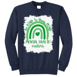 Be Kind To Your Mind,Mental Health Matters, Autism Awareness Sweatshirt