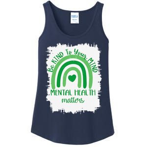 Be Kind To Your Mind,Mental Health Matters, Autism Awareness Ladies Essential Tank