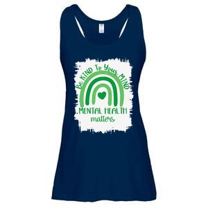 Be Kind To Your Mind,Mental Health Matters, Autism Awareness Ladies Essential Flowy Tank