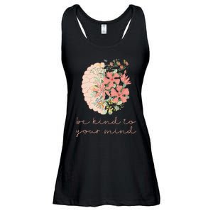 Be Kind To Your Mind Mental Health Matters Awareness Anxiety Ladies Essential Flowy Tank