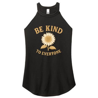 Be Kind to Everyone Women's Perfect Tri Rocker Tank