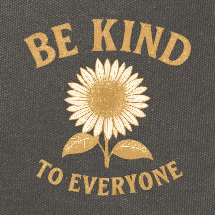 Be Kind to Everyone Cotton Canvas Backpack