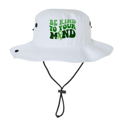 Be Kind To Your Mind Mental Health Awareness Ribbon Bucket Hat