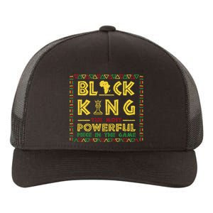 Black King The Most Powerful Piece In Game Black History Day Yupoong Adult 5-Panel Trucker Hat