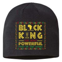 Black King The Most Powerful Piece In Game Black History Day Sustainable Beanie