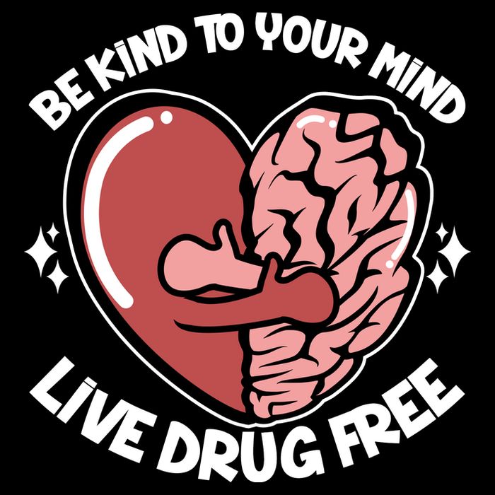 Be Kind To Your Mind Live Drug Free Baby Bodysuit