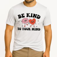 Be Kind To Your Mind Groovy Retro Mental Health Awareness Cooling Performance Crew T-Shirt