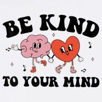 Be Kind To Your Mind Groovy Retro Mental Health Awareness Cooling Performance Crew T-Shirt