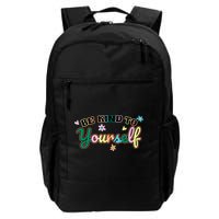 Be Kind To Yourself Colorful Self Love Backpack