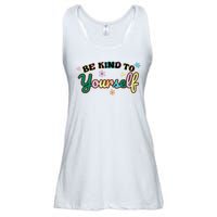 Be Kind To Yourself Colorful Self Love Ladies Essential Flowy Tank