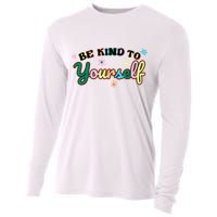 Be Kind To Yourself Colorful Self Love Cooling Performance Long Sleeve Crew