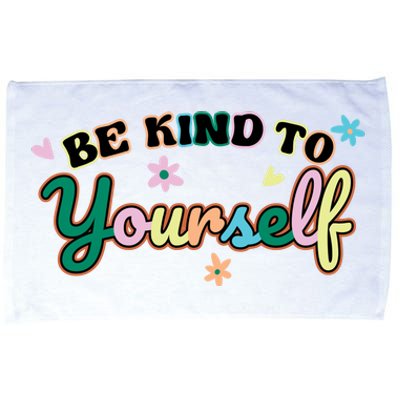 Be Kind To Yourself Colorful Self Love Microfiber Hand Towel