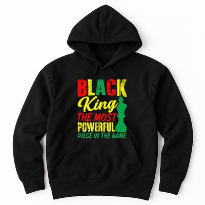 Black King The Most Powerful Piece in The Game Hoodie