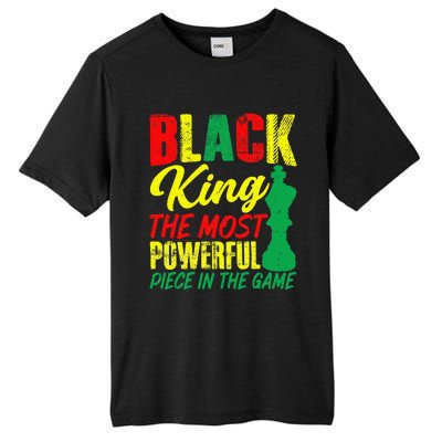 Black King The Most Powerful Piece in The Game Tall Fusion ChromaSoft Performance T-Shirt