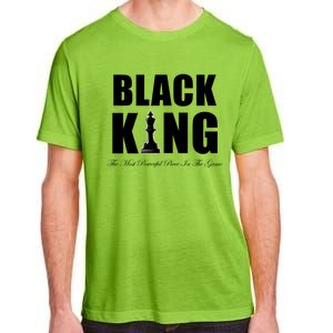 Black King The Most Powerful Piece In The Game African Pride Adult ChromaSoft Performance T-Shirt