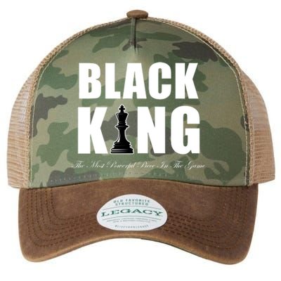 Black King The Most Powerful Piece In The Game African Pride Legacy Tie Dye Trucker Hat