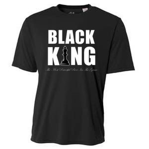 Black King The Most Powerful Piece In The Game African Pride Cooling Performance Crew T-Shirt