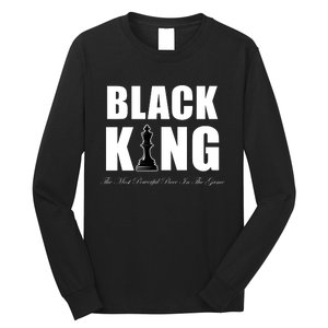 Black King The Most Powerful Piece In The Game African Pride Long Sleeve Shirt