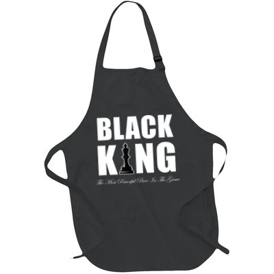 Black King The Most Powerful Piece In The Game African Pride Apron