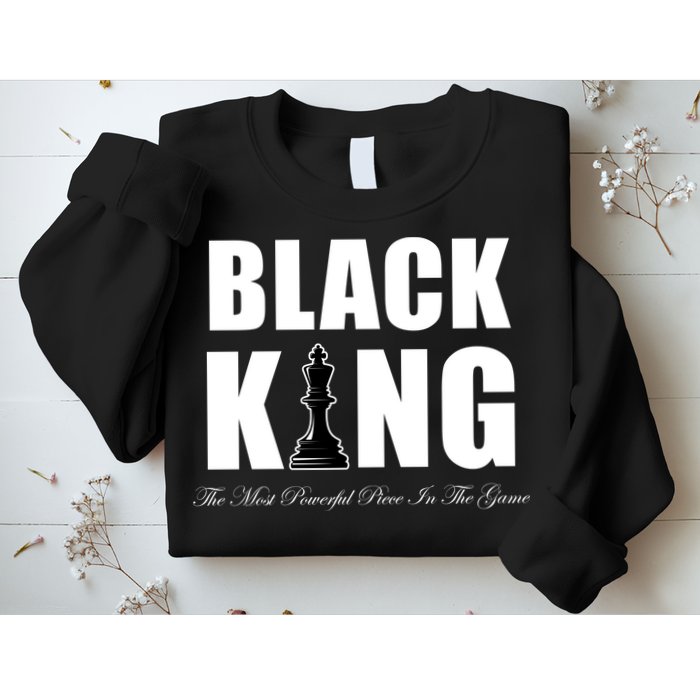 Black King The Most Powerful Piece In The Game African Pride Sweatshirt