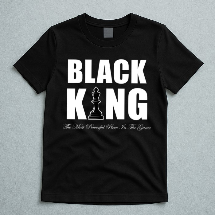 Black King The Most Powerful Piece In The Game African Pride T-Shirt