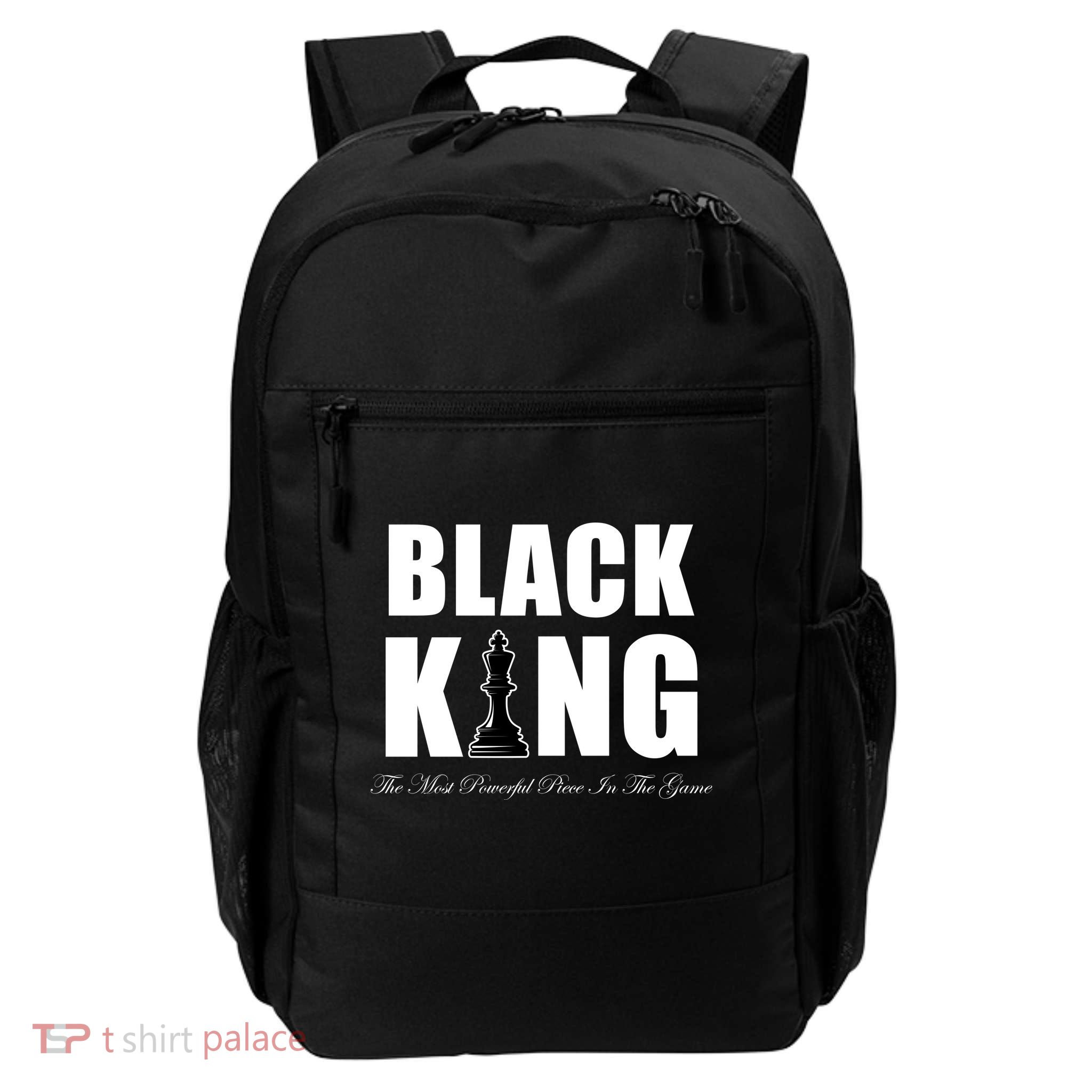 Black King The Most Powerful Piece In The Game African Pride Backpack