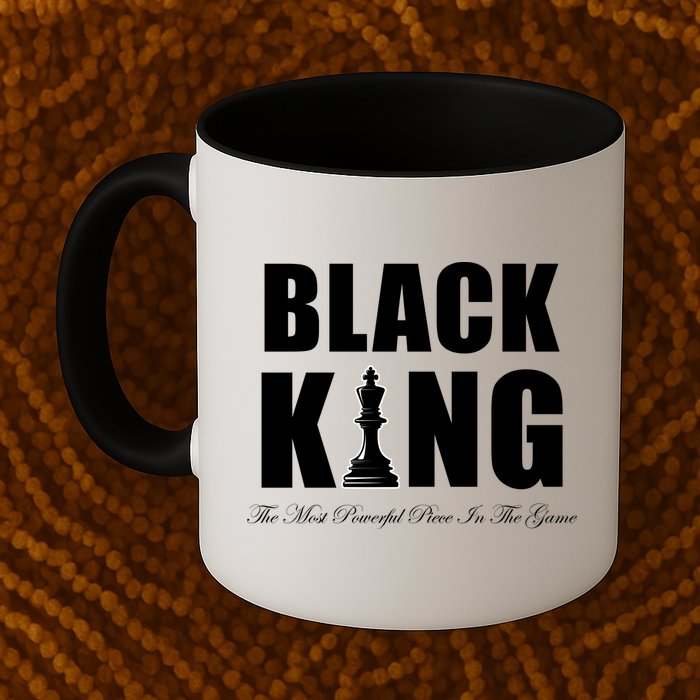 Black King The Most Powerful Piece In The Game African Pride Mug
