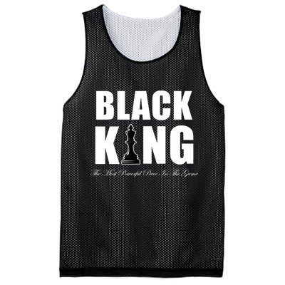 Black King The Most Powerful Piece In The Game African Pride Mesh Reversible Basketball Jersey Tank