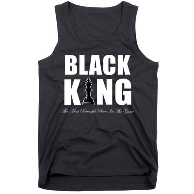 Black King The Most Powerful Piece In The Game African Pride Tank Top