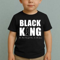 Black King The Most Powerful Piece In The Game African Pride Toddler T-Shirt