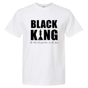 Black King The Most Powerful Piece In The Game African Pride Garment-Dyed Heavyweight T-Shirt