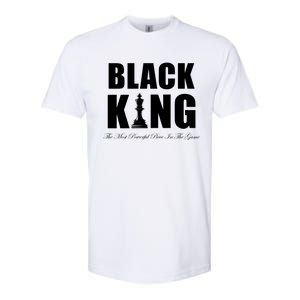 Black King The Most Powerful Piece In The Game African Pride Softstyle CVC T-Shirt