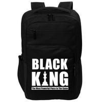Black King The Most Powerful Piece In The Game Impact Tech Backpack