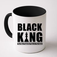 Black King The Most Powerful Piece In The Game Mug