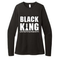 Black King The Most Powerful Piece In The Game Womens CVC Long Sleeve Shirt