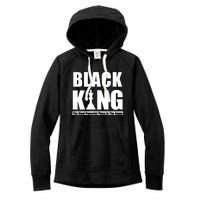 Black King The Most Powerful Piece In The Game Women's Fleece Hoodie