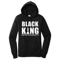 Black King The Most Powerful Piece In The Game Women's Pullover Hoodie