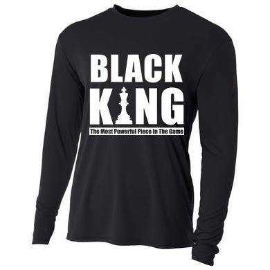 Black King The Most Powerful Piece In The Game Cooling Performance Long Sleeve Crew
