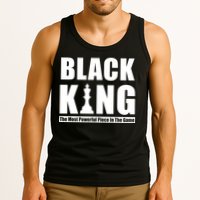 Black King The Most Powerful Piece In The Game Tank Top