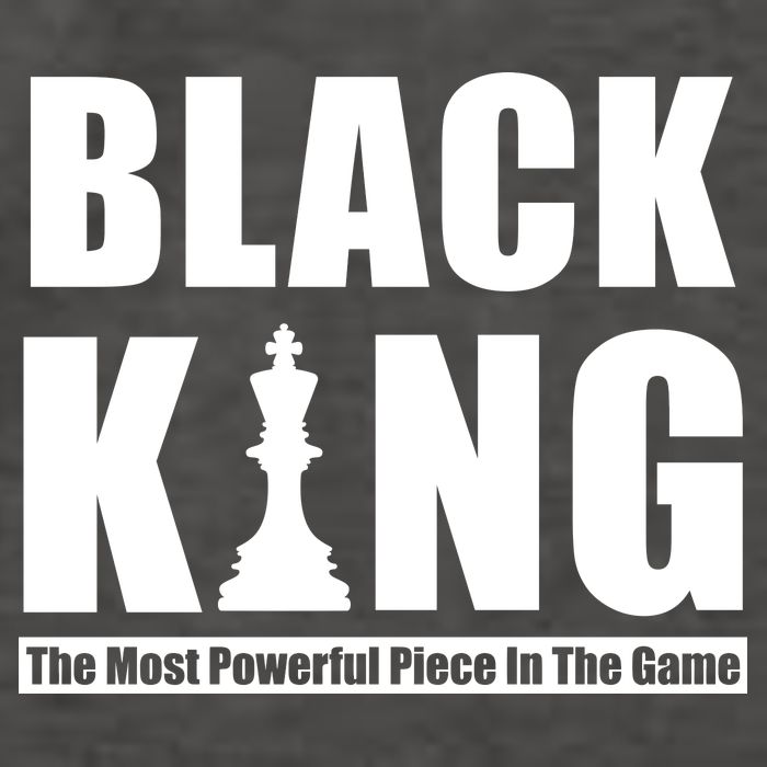 Black King The Most Powerful Piece In The Game Vector Backpack