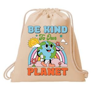 Be Kind To Our Planet Earth Day 2024 54th Anniversary Drawstring Bag