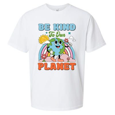 Be Kind To Our Planet Earth Day 2024 54th Anniversary Sueded Cloud Jersey T-Shirt