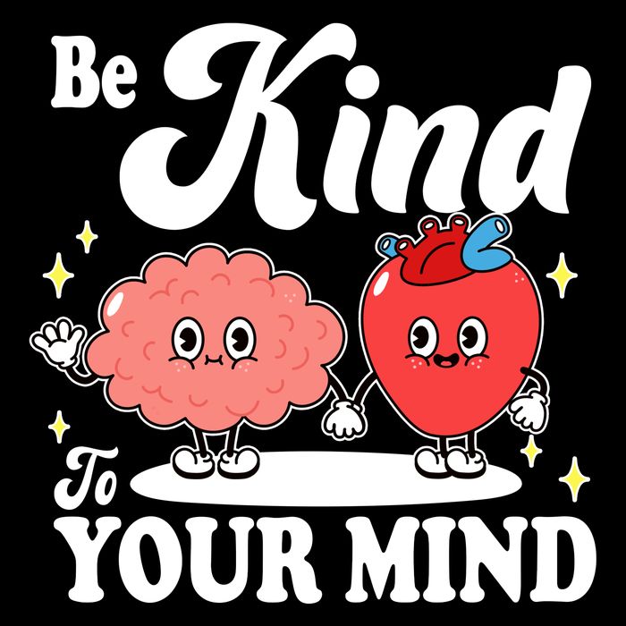 Be Kind To Your Mind Mental Health Awareness Drawstring Bag